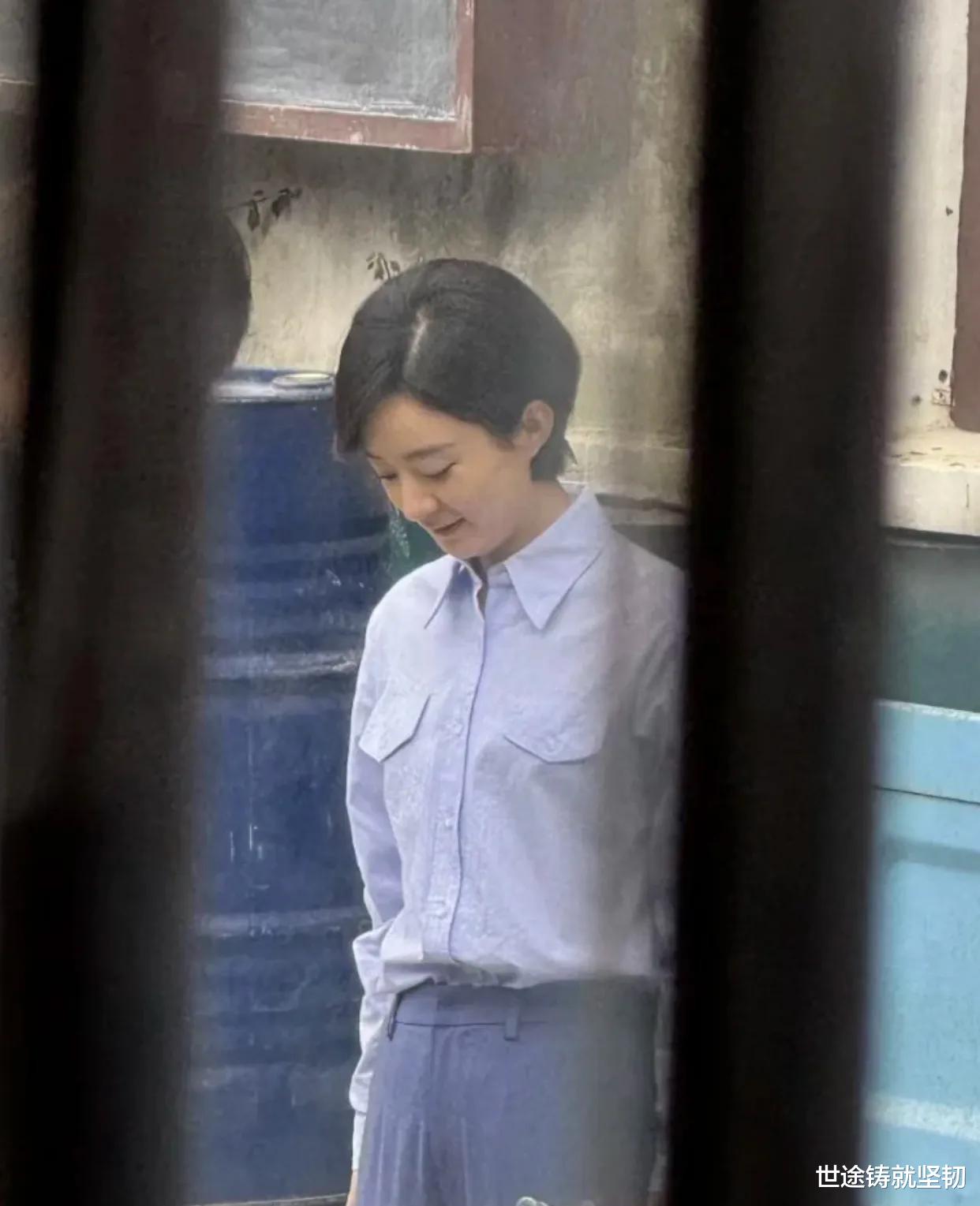 赵丽颖《造城者》路透照曝光，发福？疲惫？敬业？还是角色需要