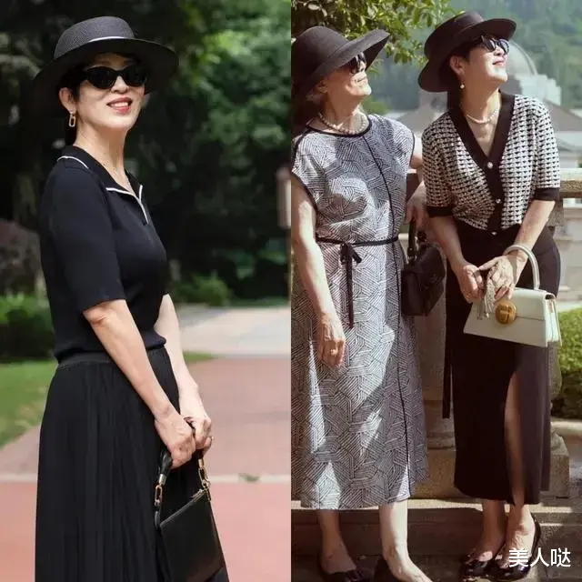 被这个65岁中国奶奶美到了：发不遮耳，穿搭不装嫩，到老也优雅