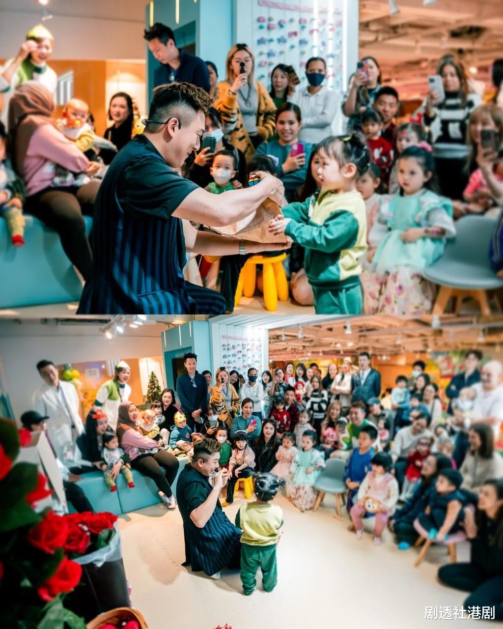 幸福!TVB知名男星为三岁女儿庆生,小家伙完美避开爸爸缺点