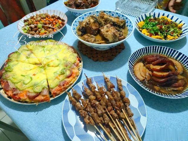 儿子带对象回来，老两口做了6道菜，网友：中国式父母，累并开心