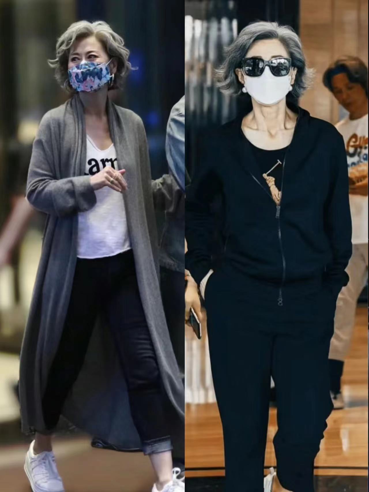 62岁叶倩文亲身示范:白发不染,不穿老年装,到老都没“大妈感”