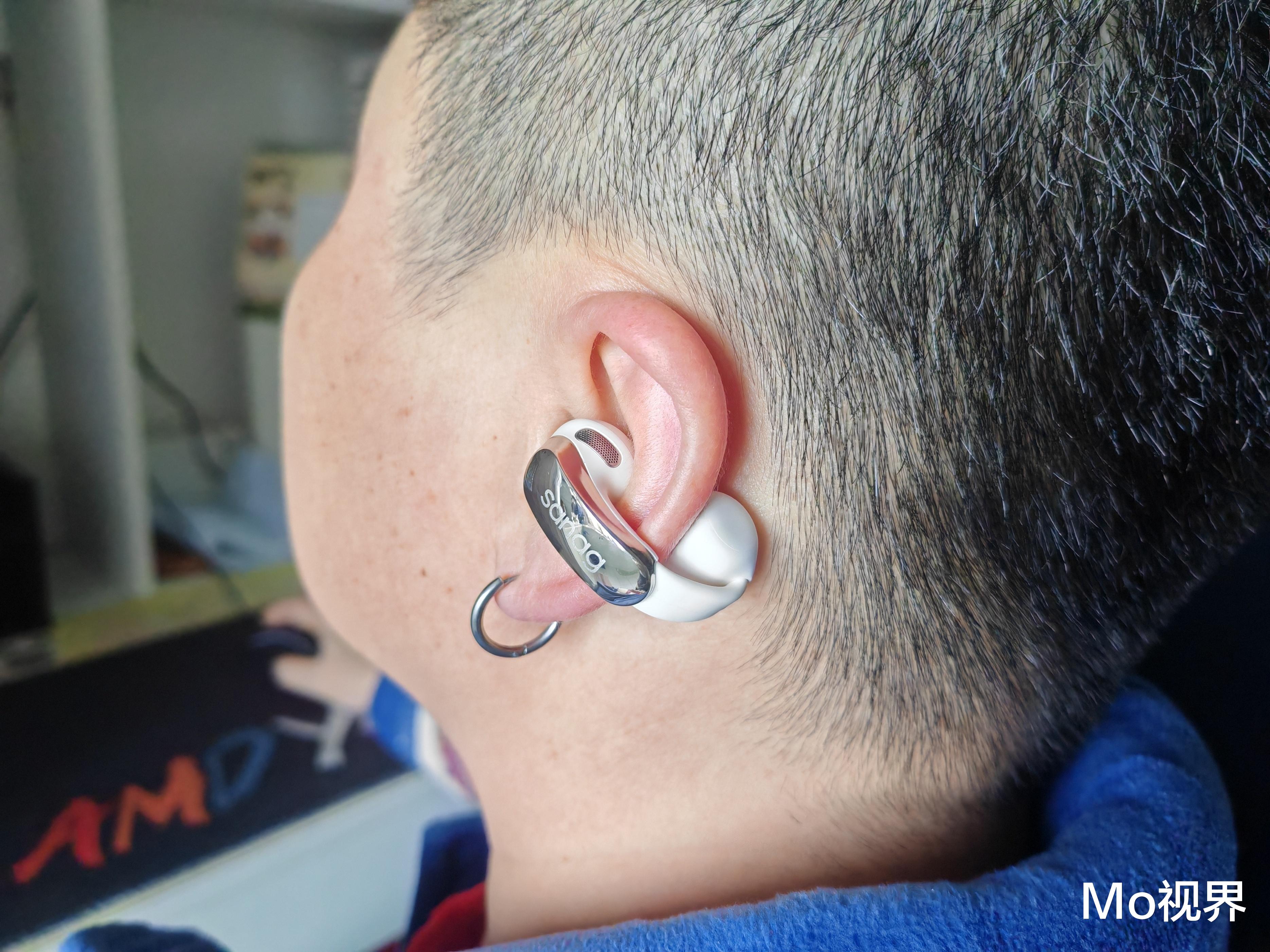 我的塞那S9s耳夹式蓝牙耳机，余文乐也选它