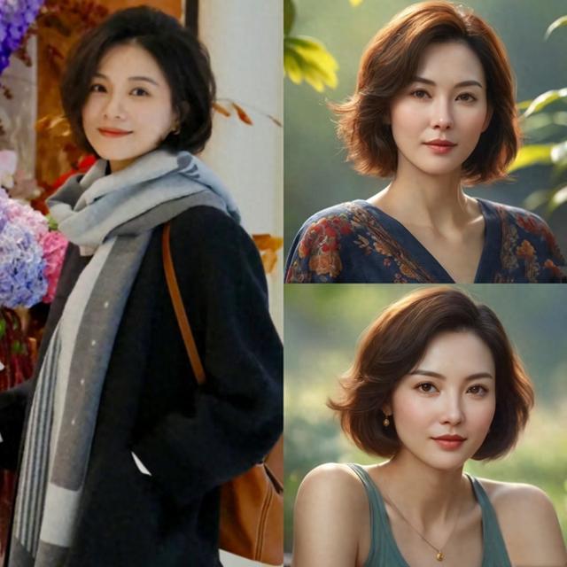 等你老了，尽量别烫小卷、留长发！换成这4种发型，更洋气显脸小