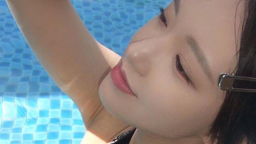 程潇#美照#海边沙滩照#