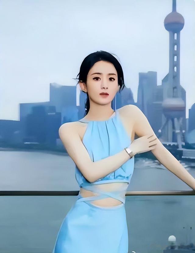 赵丽颖20年前东方明珠合照对比：那不是我的黑历史，是我来时的路