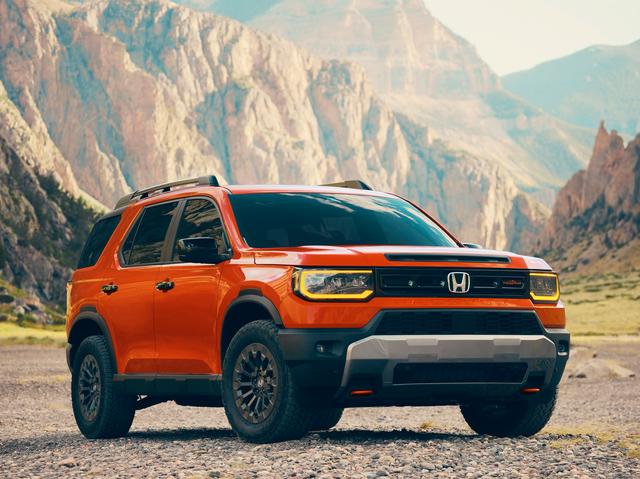 本田“硬派”SUV，车长4839mm，搭载3.5升V6发动机，还有矢量四驱