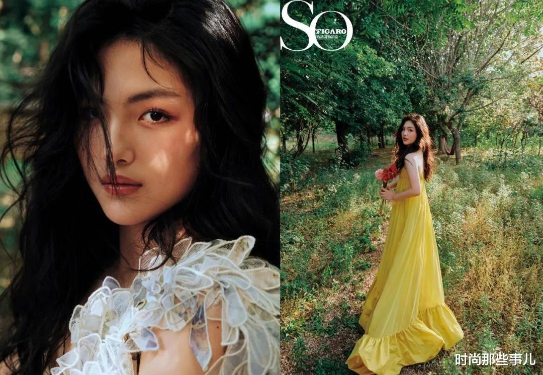 李湘王诗龄合体上杂志,母女俩瘦了好多,对比生图才发现精修太狠