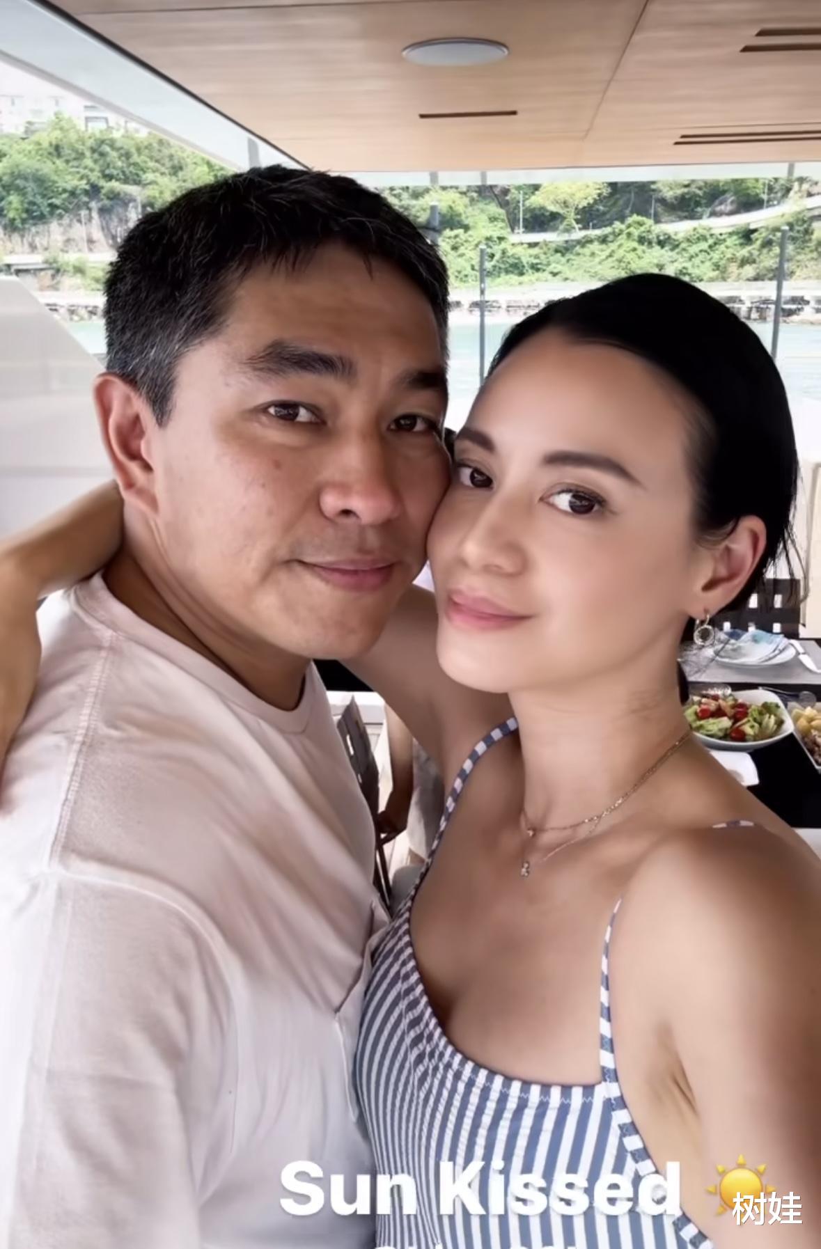 林建岳龙凤胎出海庆生,林心儿两套造型都好美,一游艇都是富二代