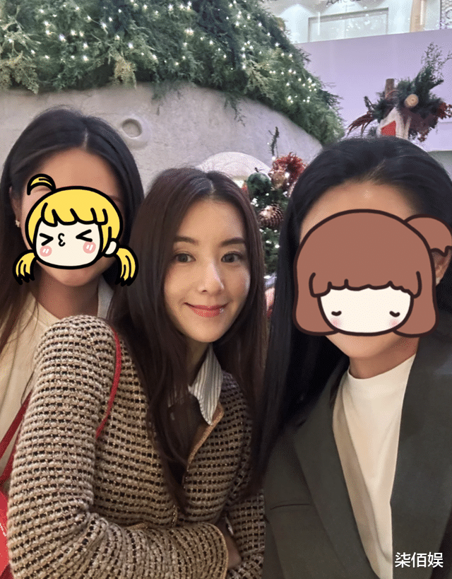 郭富城妻女逛街被偶遇,37岁方媛年轻漂亮,女儿露脸美貌惊人