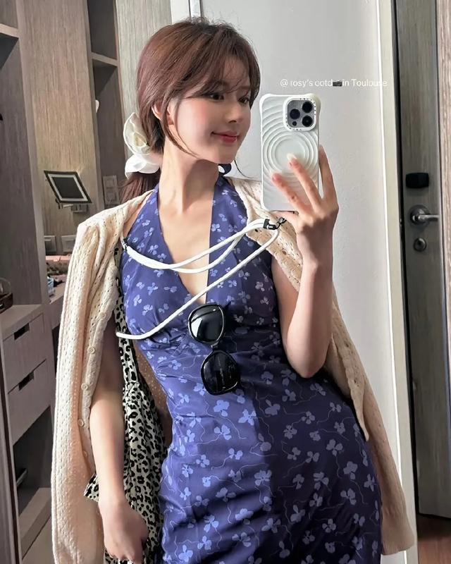 赵露思这套真的慵懒随性好有氛围感