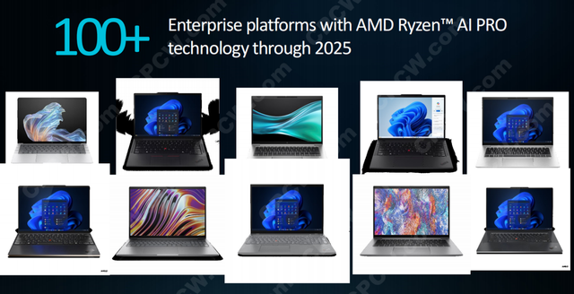 商用AI“芯”動力！AMD銳龍AI PRO 300移動處理器正式發(fā)布