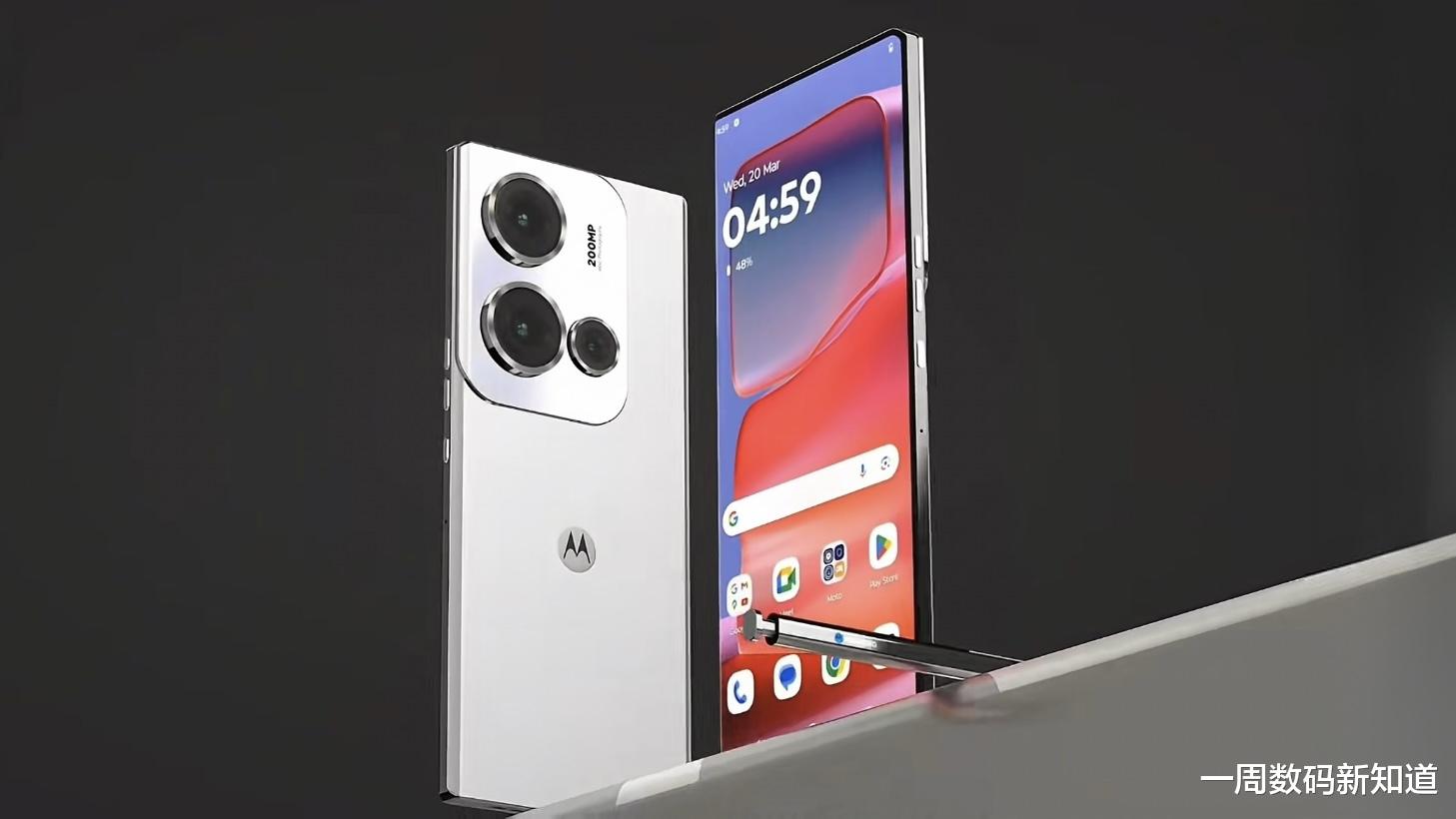 摩托罗拉X60Ultra曝光：无孔屏+满级三主摄，一个字：绝