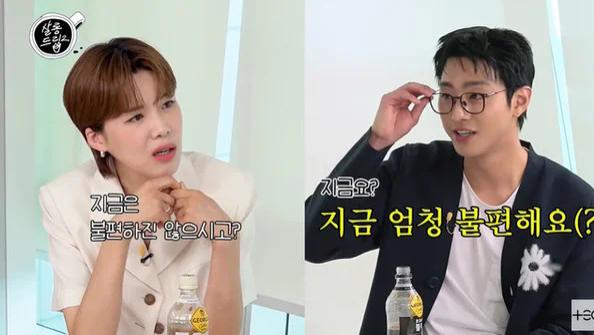 |韩国知名男星，透露每次上综艺节目都会紧张，大汗淋漓亮相引关注