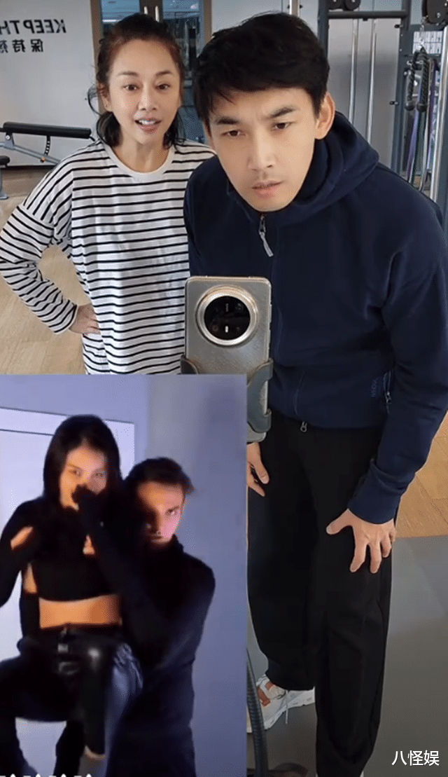 53岁陈松伶瘦成竿力气却超大,一把将张铎推开,网友:婆婆要发飙