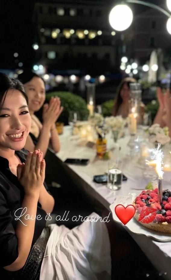 朱珠这位美人靓妻竟在40岁生日当天"喝疯狂"了?