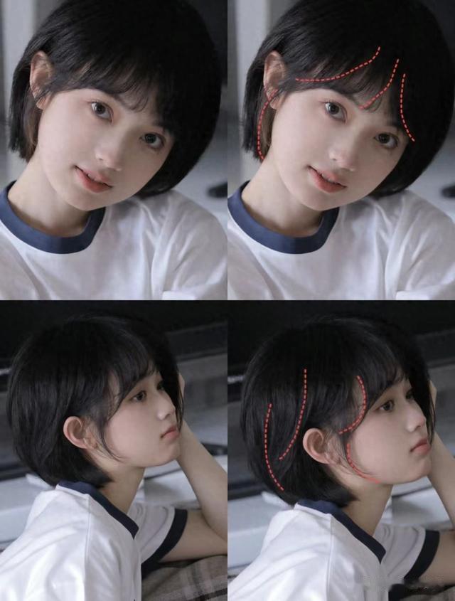 这些是圆脸最容易翻车的发型！沈月的一刀切发型又甜翻了宅男圈