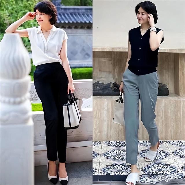 到老都没“油腻感”的女人：不披头散发、穿衣不扮嫩，美得更优雅