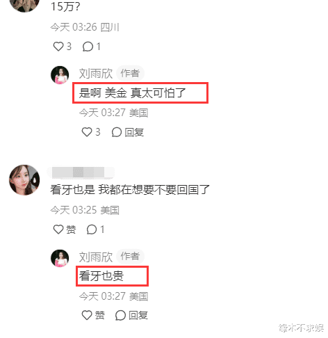 刘雨欣吐槽美国看病贵到离谱!急诊排队8小时,一次腹痛花百万!