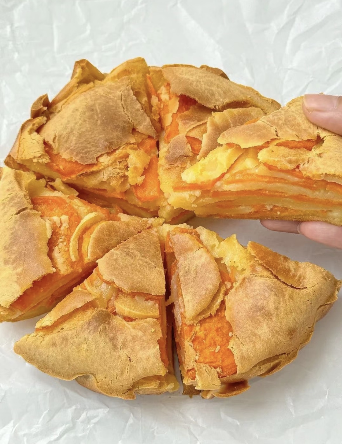 【酥脆诱惑】千层红薯年糕，外酥里糯，神仙吃法停不下来