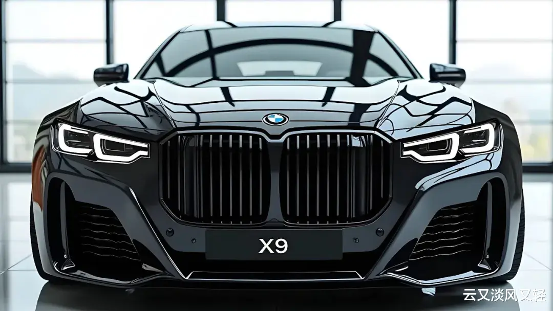 全新宝马X9造型疯狂，真的很炸裂！