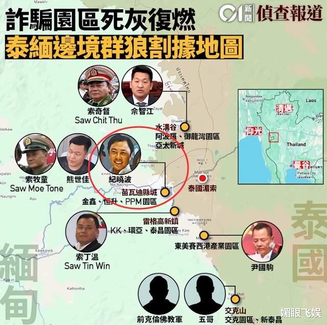 纪晓波被曝是缅甸妙瓦底园区的幕后老板，吴佩慈回应了！