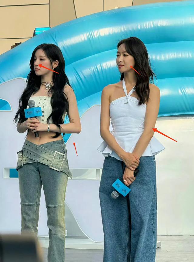 36岁的宋茜和25岁的宋雨琦同框比美,宋茜打败了小她11岁的宋雨琦