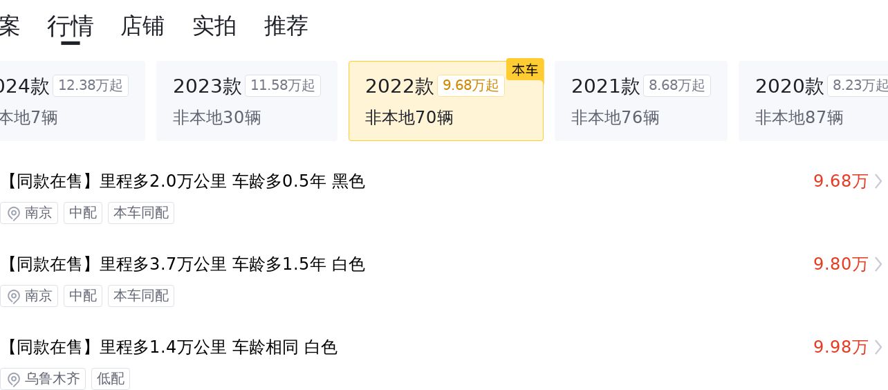 一手丰田RAV4荣放，城市SUV也能兼顾诗和远方