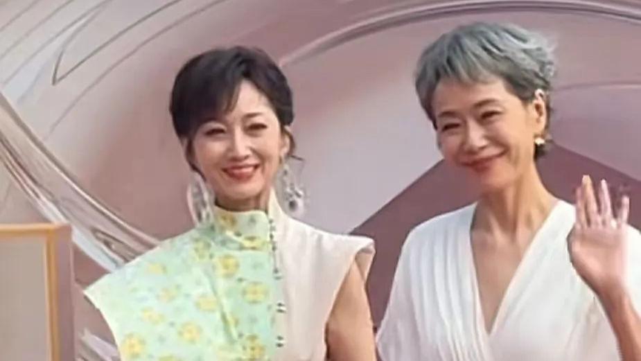 61岁叶童和70岁赵雅芝走红毯，医美脸和自然脸的区别就出来了