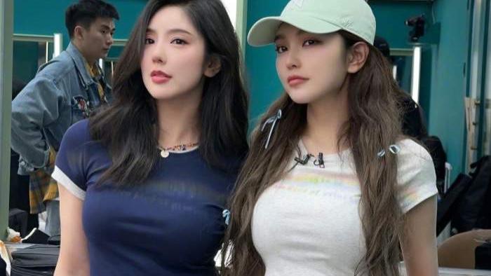 赵奕欢和周扬青同框，腰细腿长却脱发，真是老天爷追着喂饭吃