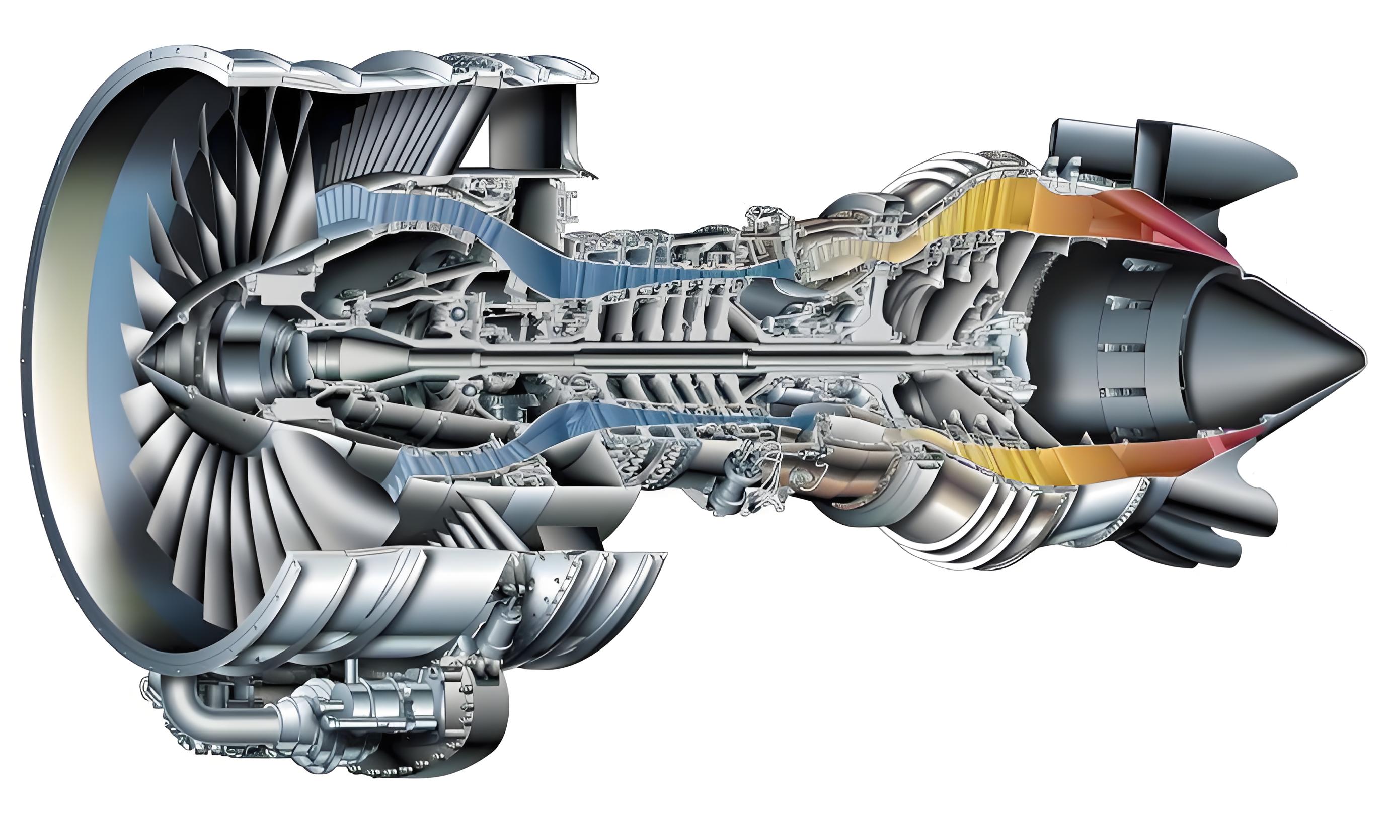 新版涡扇20亮相:32叶片双转子锯齿边,可用于运20民机版或C919备发