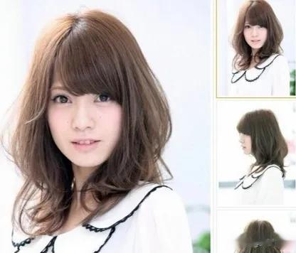 中短发烫发发型