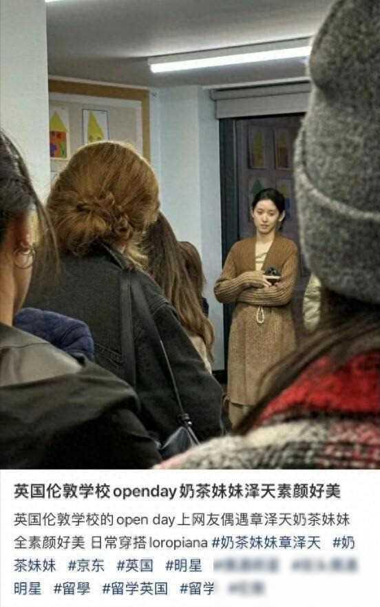 章泽天现实长啥样?路人的镜头才是“照妖镜”,突然理解刘强东了