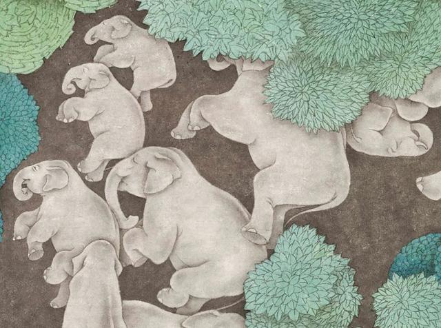 罗玉鑫 | 亚洲象连环画