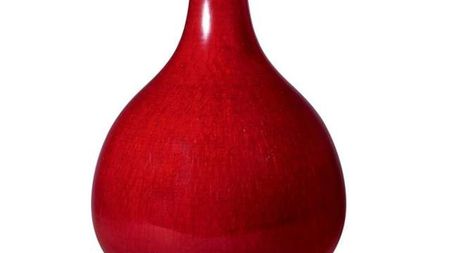 拍场上的瓷器 | 清朝锥把瓶