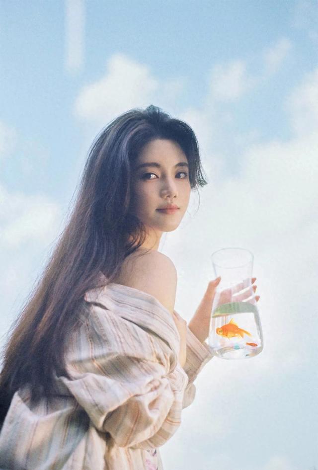 孙珍妮发质真好