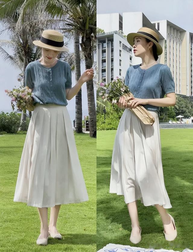 到老都没“大妈感”的女人,都懂得:衣不穿花、发不烫卷!你是吗