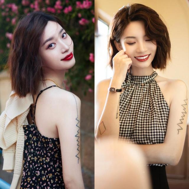 中年女人尽量别留长发、烫小卷,今年流行的“短烫”,气质显脸小