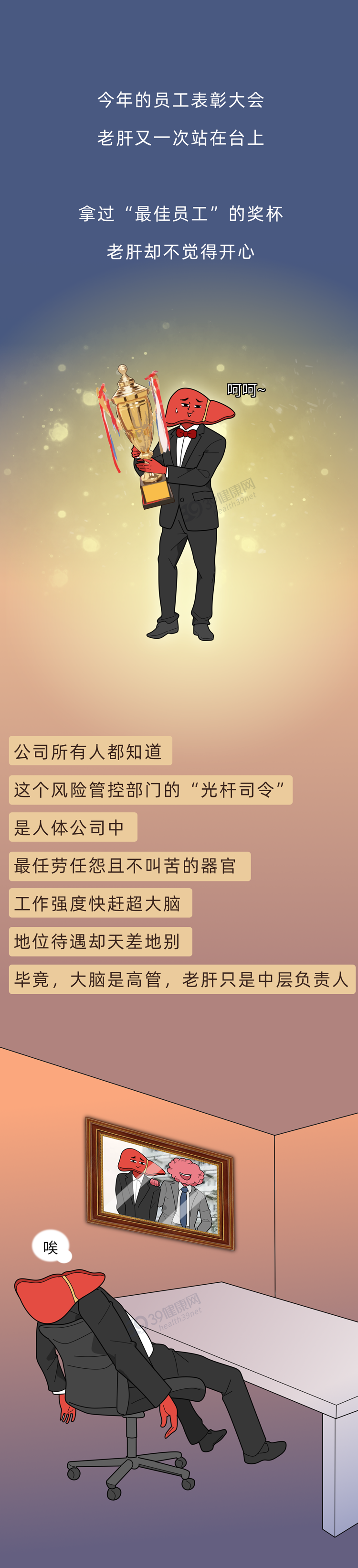 提醒：中老年人出现6种表现，可能肝已经受损，该做做检查了