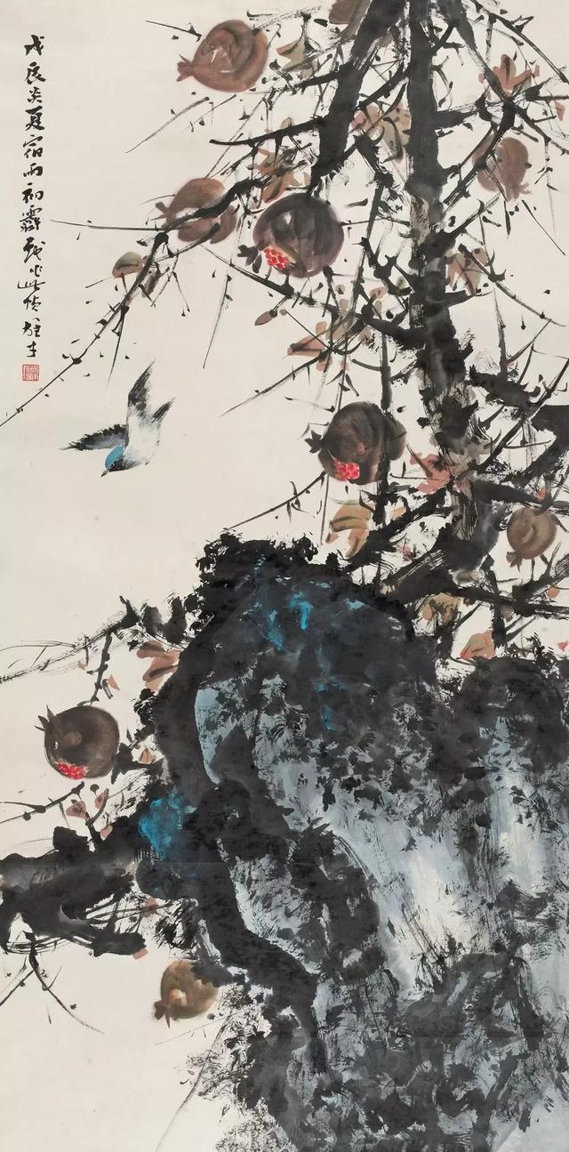 黎雄才花鸟画15幅