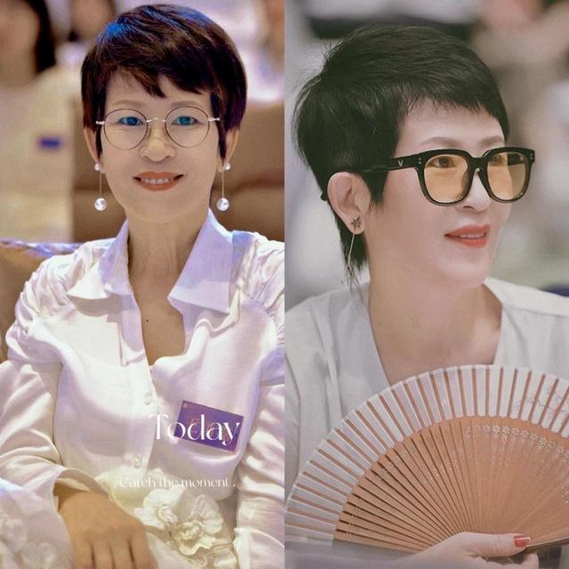 为什么劝中老年女人：剪短发、不烫卷？看63岁玫姨这样打扮多洋气