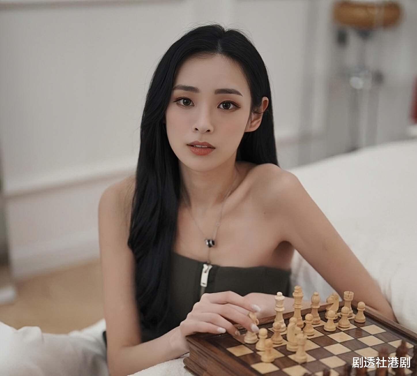 TVB女星新剧晒43寸大长腿，演活心机女，不介意被指“顶级绿茶”