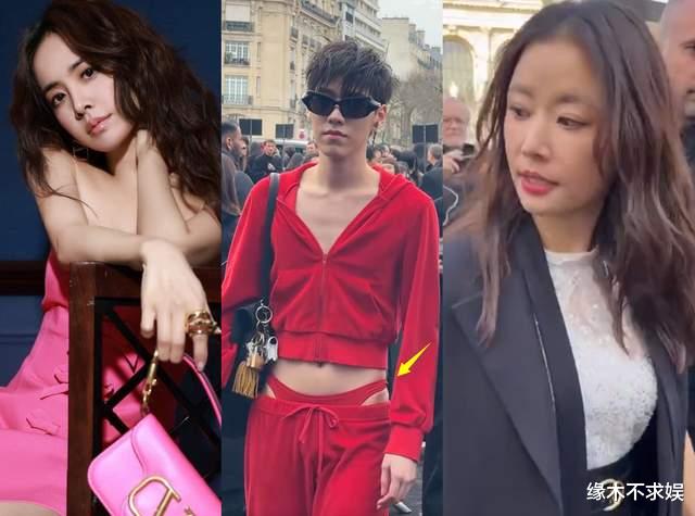 巴黎时装周：林心如脸部浮肿，周笔畅风格大变，伊能静儿子太圈粉