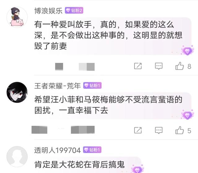 汪小菲与马筱梅新婚秀幸福，双方前任举动引热议，网友表示担心