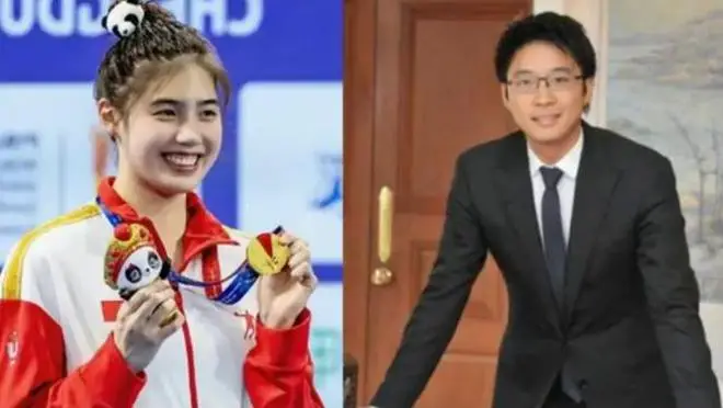 霍启山新恋情曝光,女方为奥运冠军江旻憓,神似林志玲,豪门恋曲再续?