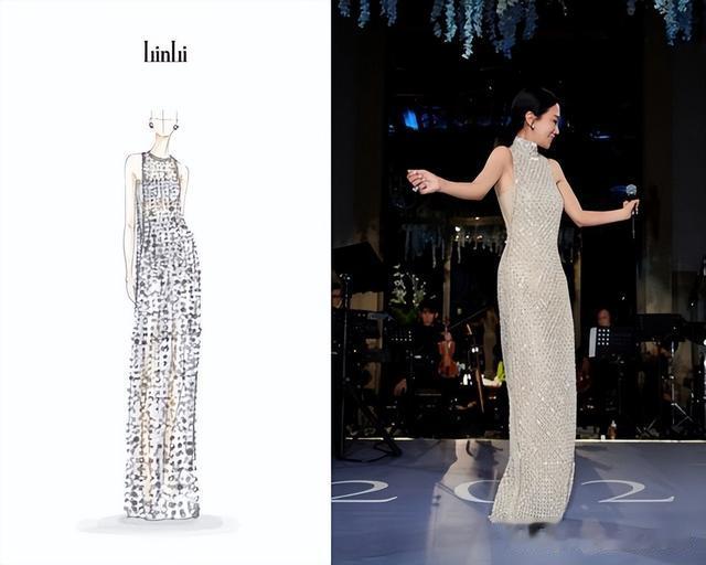 萧敬腾&Summer婚纱珠宝:皆来自台湾品牌,头纱暗藏浪漫巧思