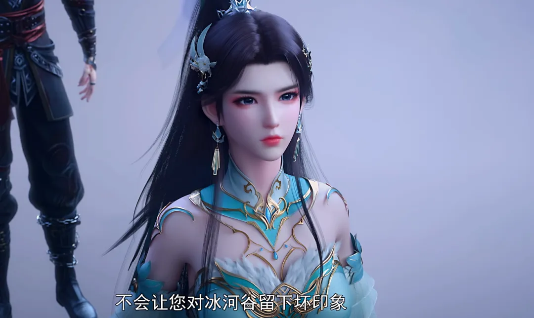 萧薰儿出场霸气护夫,绿色腿环堪称绝美,站姿优雅秀大长腿, 1句话宣誓主权!