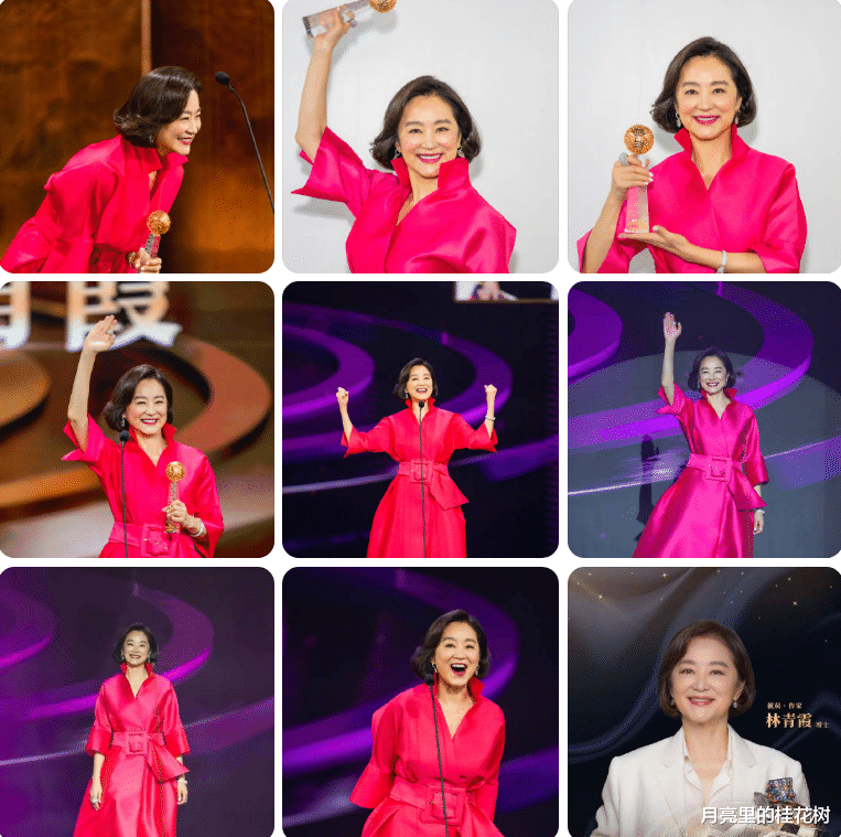 这一夜,林青霞又美了美了!