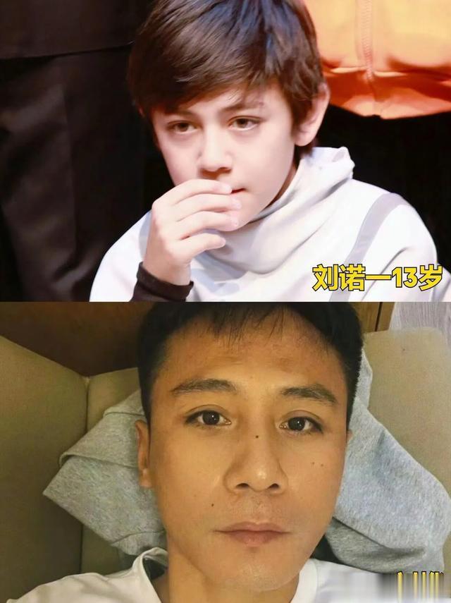 爸爸去哪儿|《爸爸去哪儿》父子对比图，基因这玩意真的很玄乎