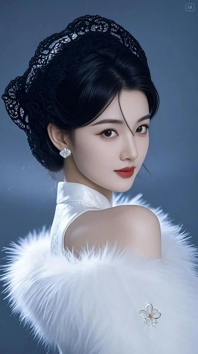 国色天香朱唇润,面似桃花眸醉人