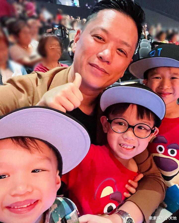 胡杏儿父亲节感谢富豪老公,晒有3个儿子的幸福,手写信很可爱